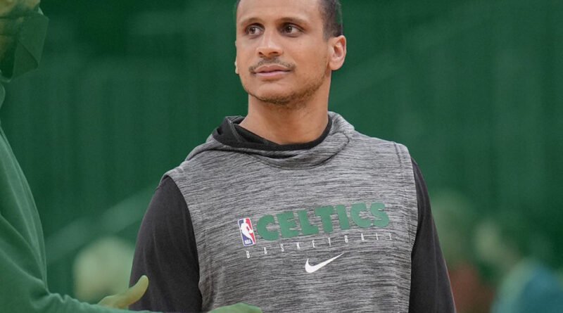 “Boston Celtics re-sign Ron Harper Jr. on Exhibit 10 contract as roster reaches offseason maximum of 21 players.”